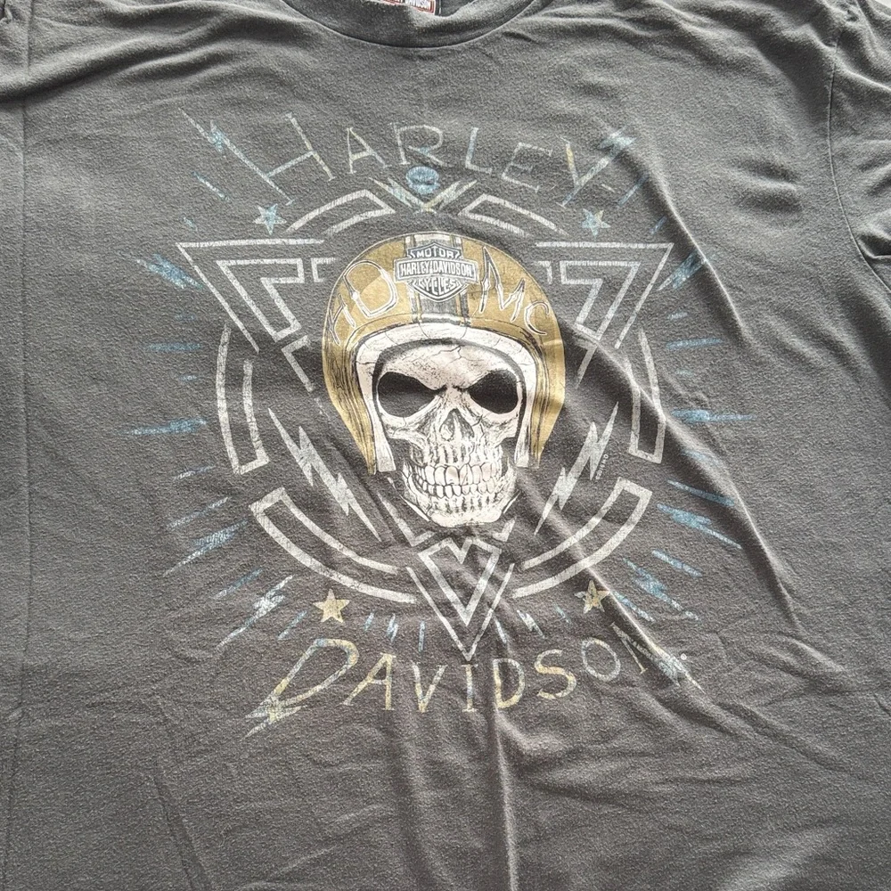 Harley-Davidson Men’s grey 2 pack Graphic T-Shirt - Picture 5 of 7